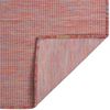 vidaXL Outdoor-Teppich Flachgewebe 120x170 cm Rot 340823 Bild 2