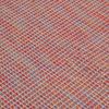 vidaXL Outdoor-Teppich Flachgewebe 120x170 cm Rot 340823 Bild 5