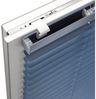 Deco Company Alu-Jalousie ohne Bohren, Zum Klemmen, Inkl. Klemmträgern, Sichtschutz, Lichtschutz, Blendschutz, Aluminium-Jalousie, Silber-Blau, 70x130 cm Bild 4