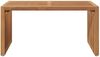 vidaXL Garten-Beistelltisch Braun 70 x 37,5 x 35,5 cm Massivholz Teak 42006354 Bild 5