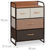 Relaxdays Schubladenschrank vers. Designs Bild 5
