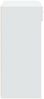 Highboard Weiß 80 x 42,5 x 93 cm Holzwerkstoff Bild 5