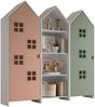 Schrank Casami Bruges 37 x 172,8 x 171,3 cm MDF Rosa Grün Bild 2