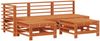 vidaXL Garten-Lounge-Set 5 pcs Wachsbraun Massives Kiefernholz 3418101 Bild 2