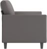 vidaXL 2-Sitzer-Sofa Grau 120 cm Kunstleder 359330 Bild 4