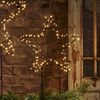 LED Spießleuchte ,Silhouette Barlumi', Stern, warmweiß, outdoor, 80cm Bild 2
