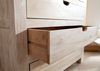 Kommode Akazie 85x42x95 white stone getüncht NATURE WHITE #85 Bild 5