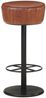 vidaXL Barhocker Braun Echtleder 321871 Bild 5
