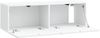 vidaXL Wandmontierter TV-Schrank Weiß 98 x 31 x 30 cm Holzwerkstoff 898385 Bild 4