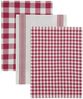 OTTO home Geschirrtuch Ravven, (Set, 3-tlg, 3er Set), 100 % Baumwolle, 70 × 50 cm, 3er-Set, Farbauswahl, Karo, Streifen Bild 3