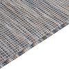 vidaXL Outdoor-Teppich Flachgewebe 200x280 cm Braun und Blau 340819 Bild 4