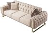 Villa Möbel Sofa Nova, 1 Stk. 2-Sitzer, mit Relax-/Bettfunktion durch umklappbare Rückenlehne Bild 5