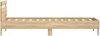 vidaXL Bettgestell mit Kopfteil Sonoma-Eiche 80 x 200 cm Holzwerkstoff 8009013 Bild 5