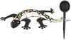 LED Solarleuchte, Gecko zur Wandmontage, bronzefarben, 50 cm Bild 2