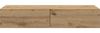 vidaXL Wandregal mit Schubladen Artisan-Eiche 100x36x19 cm 859994 Bild 4