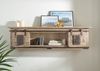 Wandregal Mango 130x25x35 whitewash lackiert RAILWAY #365 Bild 3