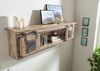 Wandregal Mango 130x25x35 whitewash lackiert RAILWAY #365 Bild 2
