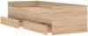 vidaXL Bettgestell mit Schubladen Sonoma-Eiche 90x190 cm 3207352 Bild 5