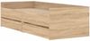 vidaXL Bettgestell mit Schubladen Sonoma-Eiche 90x190 cm 3207352 Bild 4