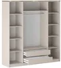 Vente-unique - VUKIA Wardrobe and walk-in wardrobe Holz, Platte Beige - B 57,1 cm x H 213 cm x L 200 cm Bild 4