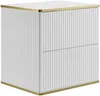Vente-unique - KELIZA Bathroom furniture set Holz, Platte Weiß - B 47 cm x H 54 cm x L 60 cm Bild 4