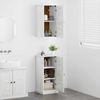 vidaXL Badezimmermöbel-Set mit Regal VIGO 2 pcs Weiß und Antikweiß 3328534 Bild 4
