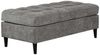 Dorel Home Hocker LINDHUS, ideal für die Lindhus-Sofas- Breite 120 cm, Knopfsteppung, individuell zu kombinieren, Cord und Chenille-Bezug Bild 2