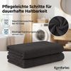 Komfortec Saunatuch 80x200 cm Saunatücher Set aus 100% Baumwolle, Frottee (2-St), XXL, Weich, Groß, Schnelltrocknend Bild 3