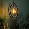 famlights Pendelleuchte famlights, Pendelleuchte Henrik in Grau E27 Bild 3