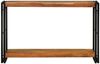 vidaXL Konsolentisch Braun 120 x 33 x 75 cm Massivholz Akazie 4104734 Bild 3