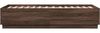 vidaXL Bettgestell Braun Eichen-Optik 90x190 cm Holzwerkstoff 3209757 Bild 5