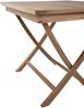Gartentisch NIKLAS - Teak, Natur, 80x80x75,5cm | Klapptisch Esstisch Wetterfest Outdoor Tisch Bild 4