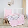 Lorelli Kinderbettwäsche 3-teilig, Decke 140 x 95 Kissen 43 x 35 Laken 150 x 100 rosa pink Bild 3