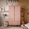 Lookway Kinderkleiderschrank BABUSHKA Zweitüriger Kleiderschrank mit Schubladen (1x Schrank) Bild 3