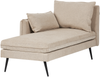 Rechtsseitige Chaiselongue YERRES Stoff Beige Bild 4