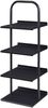 Schuhregal Poytya Stahl 96x34x32 cm Schwarz [en. casa] Bild 2