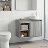 vidaXL Badezimmerschrank Inzwischen Grau Sonoma 30 x 44,5 x 50 cm 890355 Bild 4