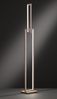 LED Stehleuchte, Metall, rostfarben, eckig, H 146 cm Bild 4