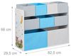 Kinderregal mit Motiv und 9 Boxen Bild 4