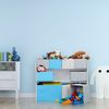 Kinderregal mit Motiv und 9 Boxen Bild 2