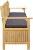 vidaXL Sitzbank mit Stauraum mit Kissen mit Speicher 170 x 63 x 84 cm 42026796 Bild 4