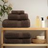 vidaXL Premium Handtücher SOLUND 10 Stk. Braun 50x100 cm 600 g/m² 137235 Bild 3