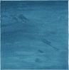 vidaXL Teppich OVIEDO Kurzflor Türkis 120x120 cm 375599 Bild 2