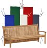 Bankauflage 180x50 cm für Gartenbank Pescara - schwarz Bild 3