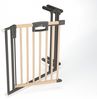 Geuther Türschutzgitter 'Easylock Plus' zum Klemmen für Öffnungen, Holz/ Metall, Natur/ Schwarz, 116 cm - 124,5 cm Bild 5