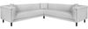 Home affaire Ecksofa AGNIA L-Form B/T/H: 244/244/71 cm, incl. Zierkissen, gleichschenklig, auch in Cord Bild 3