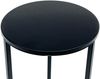 DanDiBo Blumenhocker Metall Schwarz Rund 50 cm Blumenständer Beistelltisch 96316 S Blumensäule Modern Pflanzenständer Pflanzenhocker Bild 2