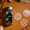 CLP 24er Set Gewürzgläser eckig 120ml Streueinsätze Etiketten Trichter Bürste,silber Edelstahl Bild 2