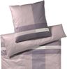 JOOP! Mako Satin Bettwäsche Modern 4104-5 Streifen lila beere 135x200 Bild 2