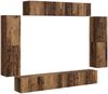 vidaXL TV-Schränk 8 pcs Altholz 3409148 Bild 2